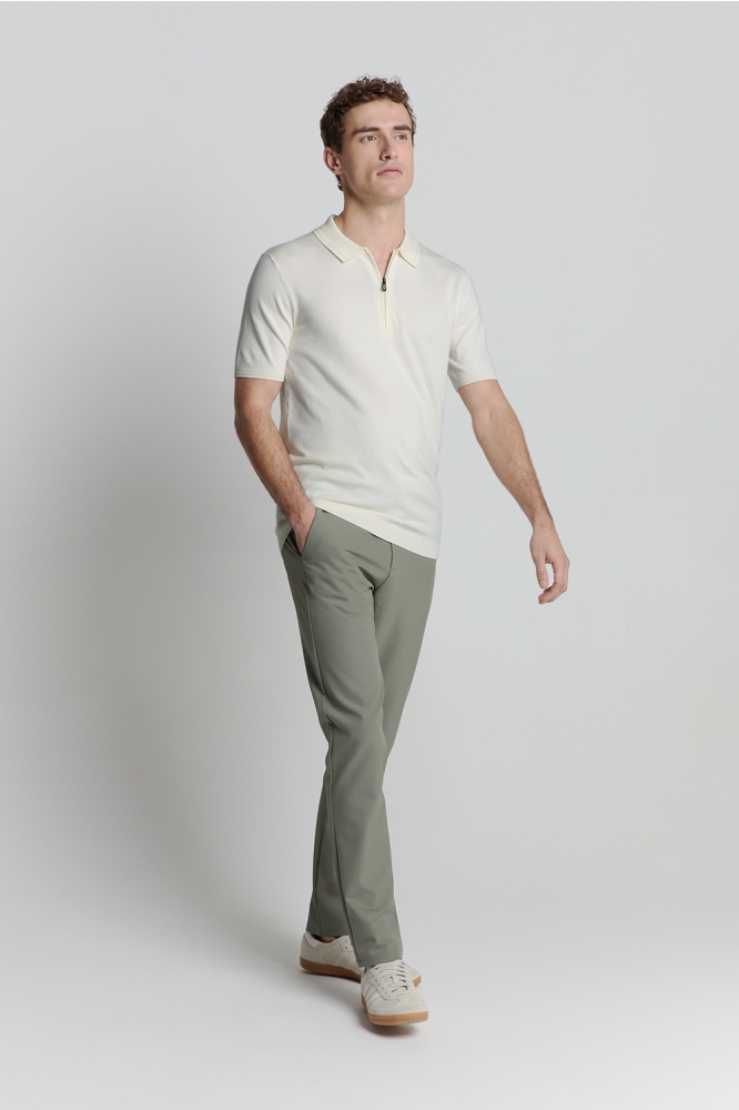 POLO MET KORTE MOUWEN 27210352 011 OFFWHITE